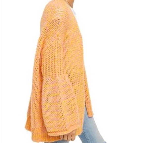 Free People Hometown Cardigan Sugar Candy Combo S - Picture 3 of 7